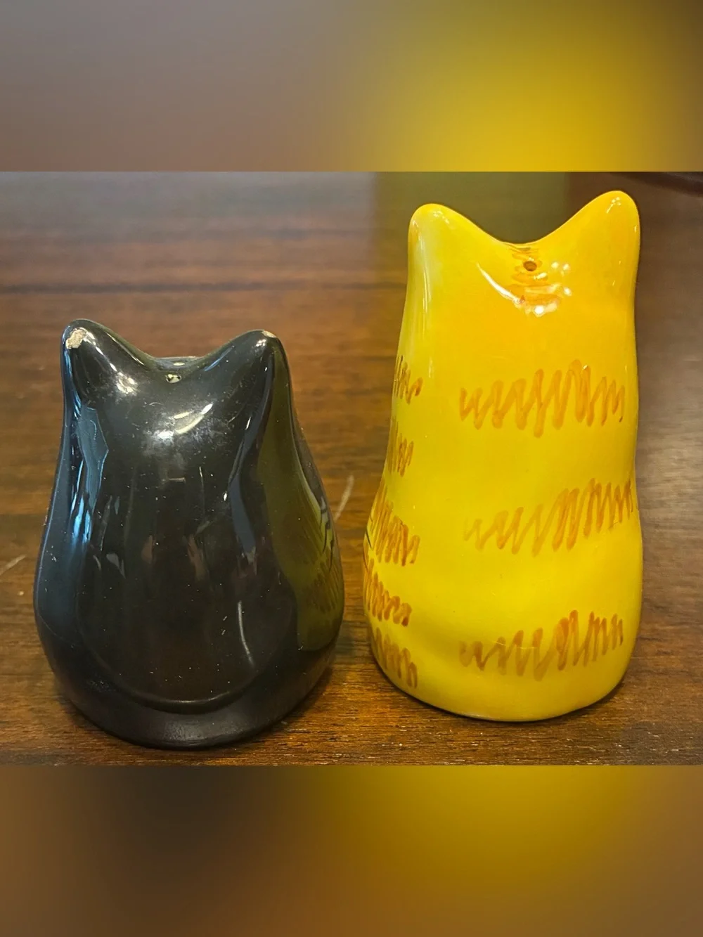 Catzilla Salt and Pepper Shaker Set
